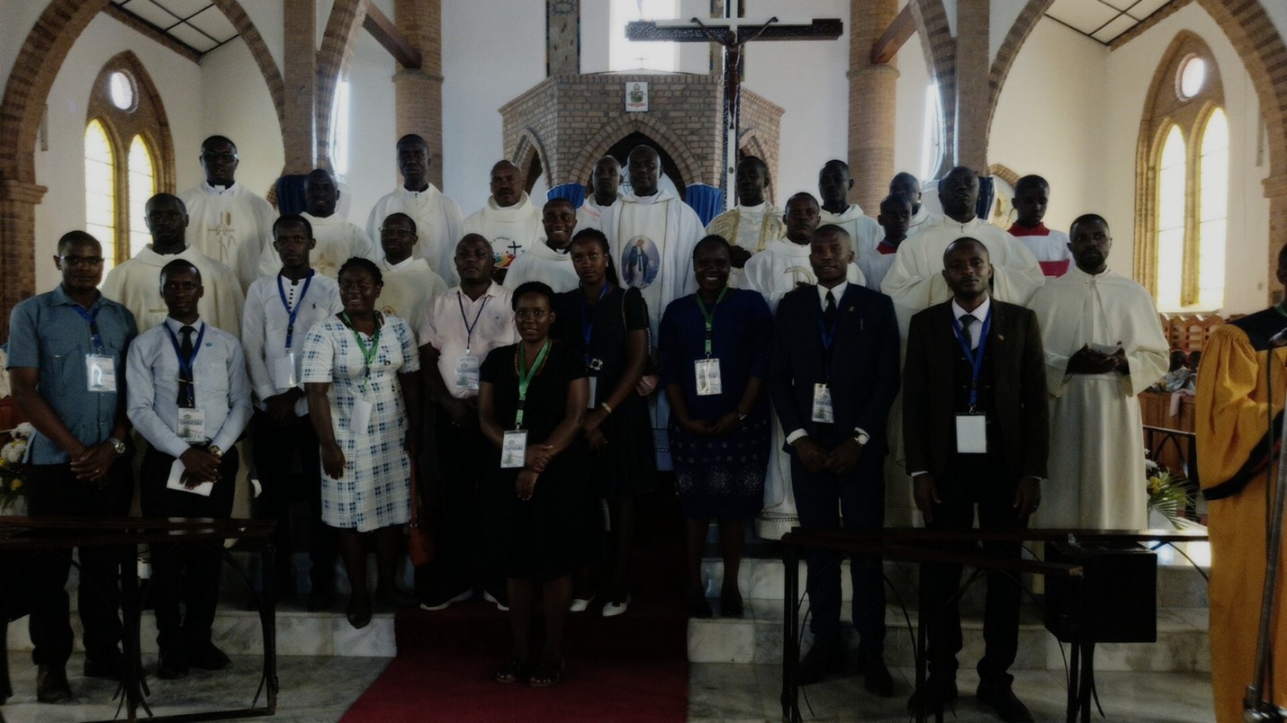 Archdiocese of Mbarara Youth Apostolate make a Pilgrimage to Our Lady of Perpetual Help Cathedral, Nyamitanga